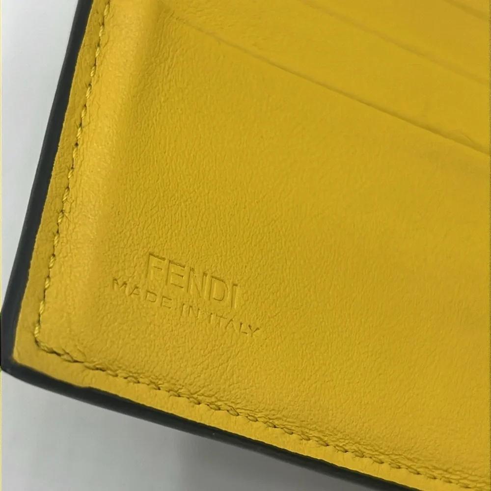 Fendi Geometric Camouflage Wallet